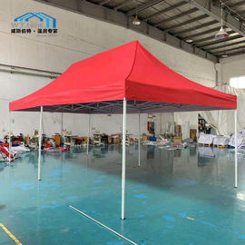 خيمة حمراء فورية قابلة للطي / دائم حزب خيمة قابلة للطي 3x6 مقاومة المسيل للدموع