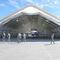 صفح الفينيل خيمة منحنية Rotproof سبان الحجم 20M الاستخدام العسكري