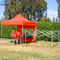 الملونة الفورية خيمة قابلة للطي بو المغلفة أكسفورد النسيج للماء