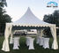 في الهواء الطلق الستارة معبد الحدث خيمة لحفل زفاف ISO9001 مقاومة للأشعة فوق البنفسجية