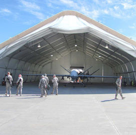 صفح الفينيل خيمة منحنية Rotproof سبان الحجم 20M الاستخدام العسكري