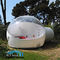 خيمة نفخ فقاعة شفافة لموقع التخييم في الهواء الطلق مع منفاخ الهواء